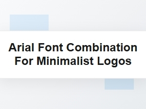 Perfecting Minimalist Logos with Arial